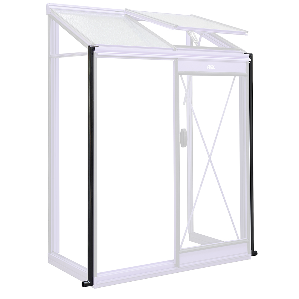 Descente d'eau pour serre en verre ACD